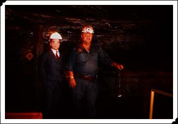 Bud in the Beckley Coal mine