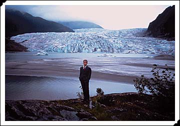 Bud at a Glacier