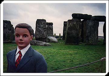 Bud at Stonehenge